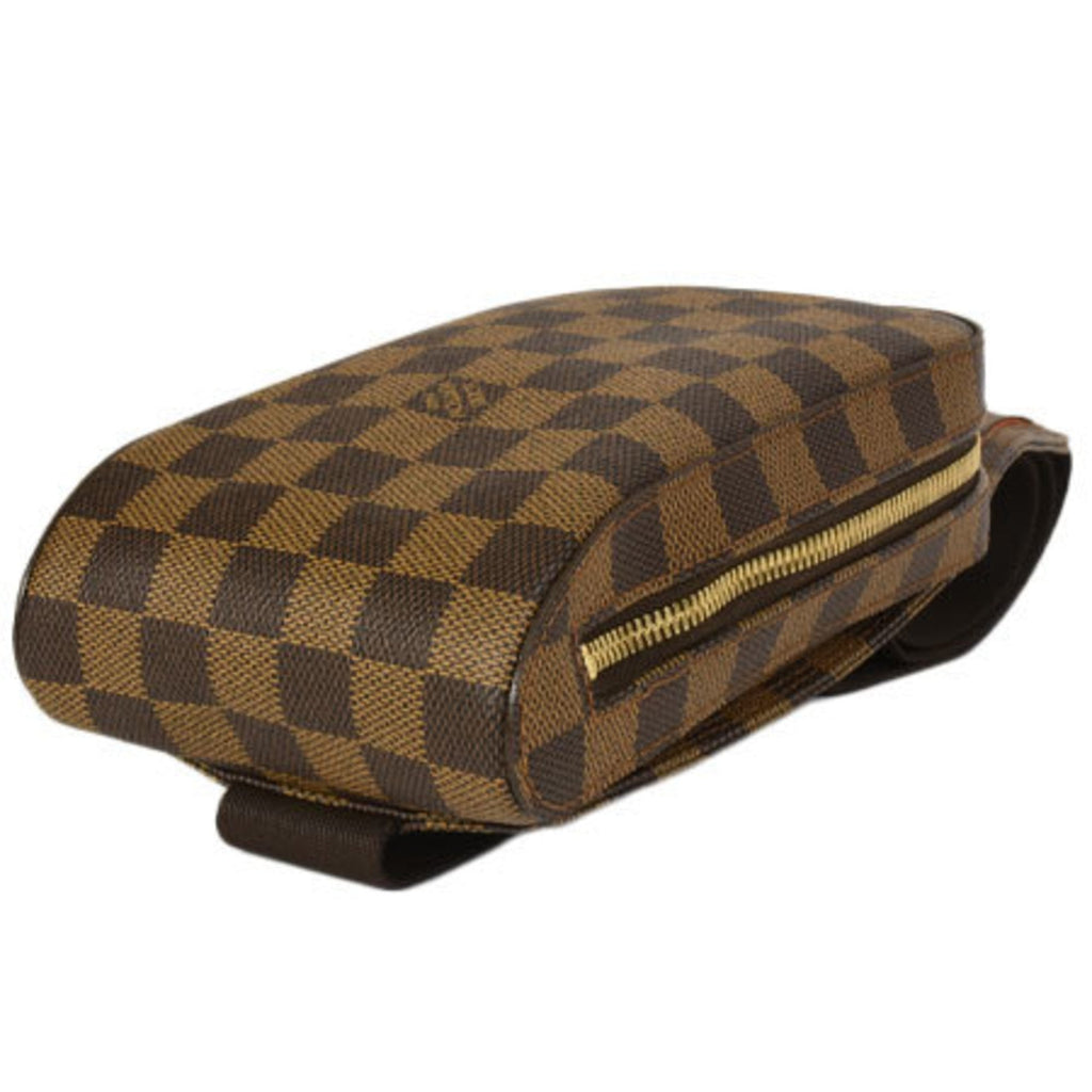 Louis Vuitton Brown Canvas Geronimos shoulder bag