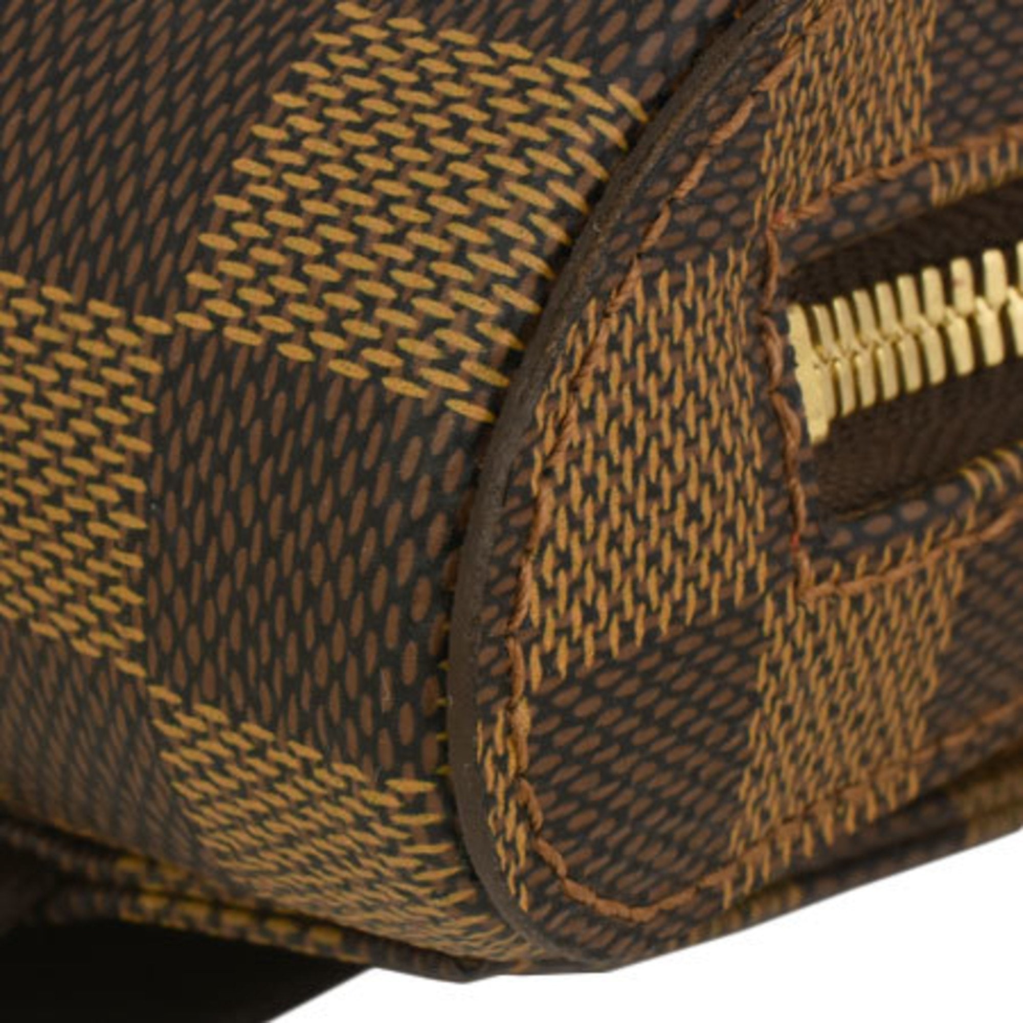Louis Vuitton Brown Canvas Geronimos shoulder bag