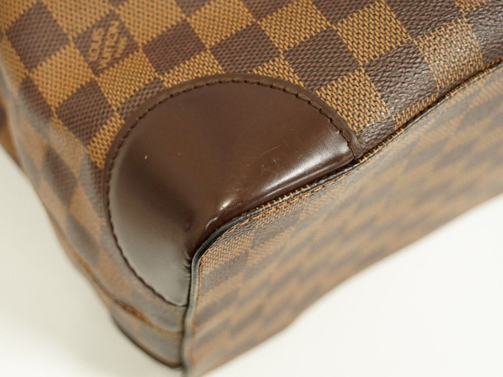 Louis Vuitton Brown Canvas Hampstead handbag bag