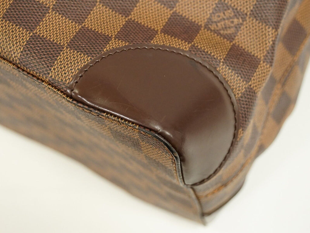 Louis Vuitton Brown Canvas Hampstead handbag bag