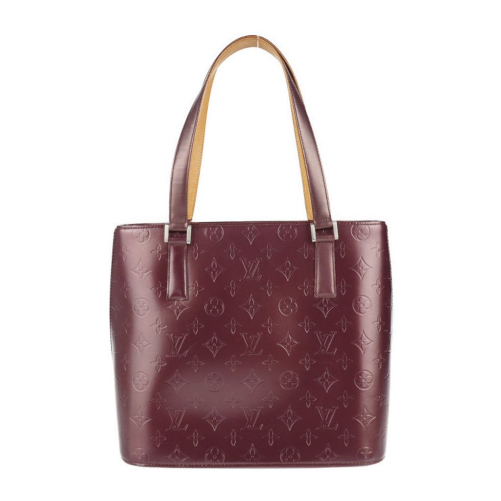 Louis Vuitton Purple Canvas Stockton handbag bag