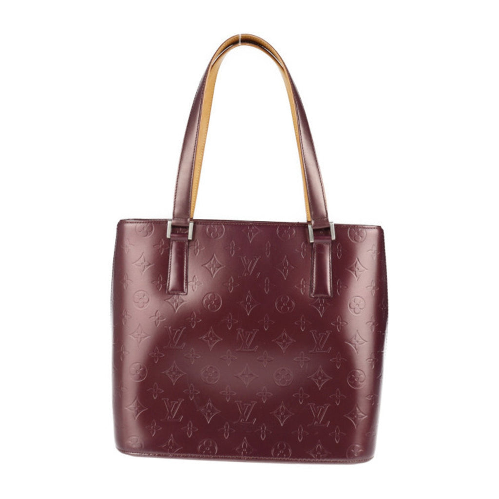 Louis Vuitton Purple Canvas Stockton handbag bag