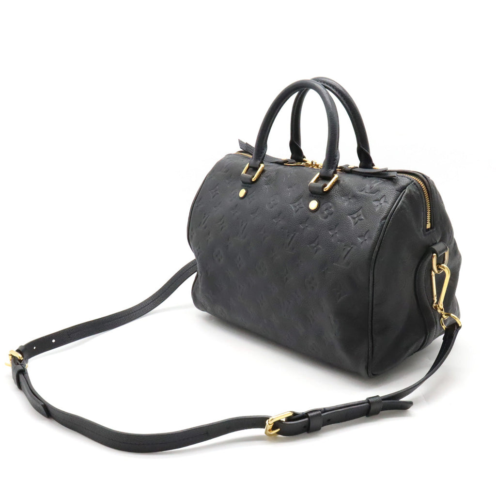 Louis Vuitton Monogram Amplant Speed Bandier 30 Handbag 2WAY Anfini M40753