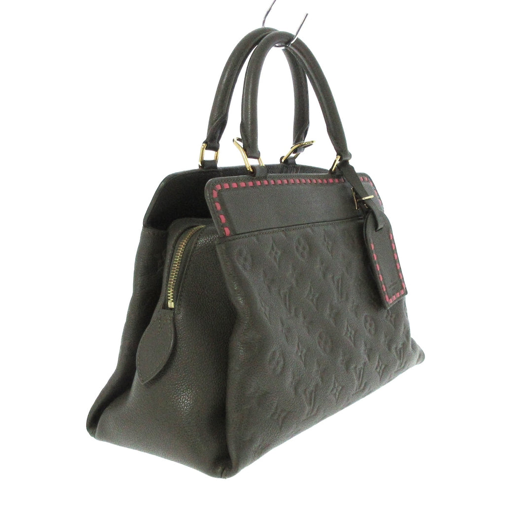 Louis Vuitton Khaki Leather Vosges handbag bag