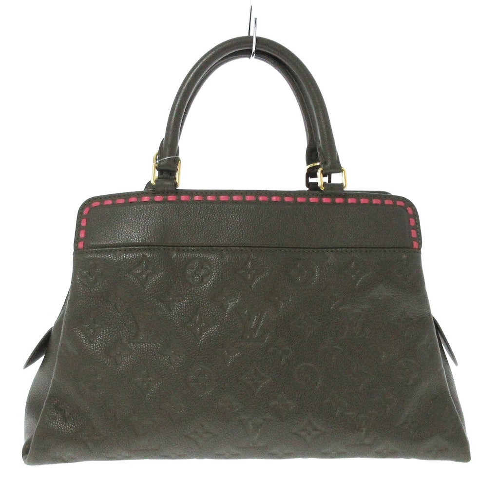 Louis Vuitton Khaki Leather Vosges handbag bag