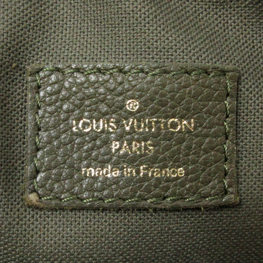 Louis Vuitton Khaki Leather Vosges handbag bag
