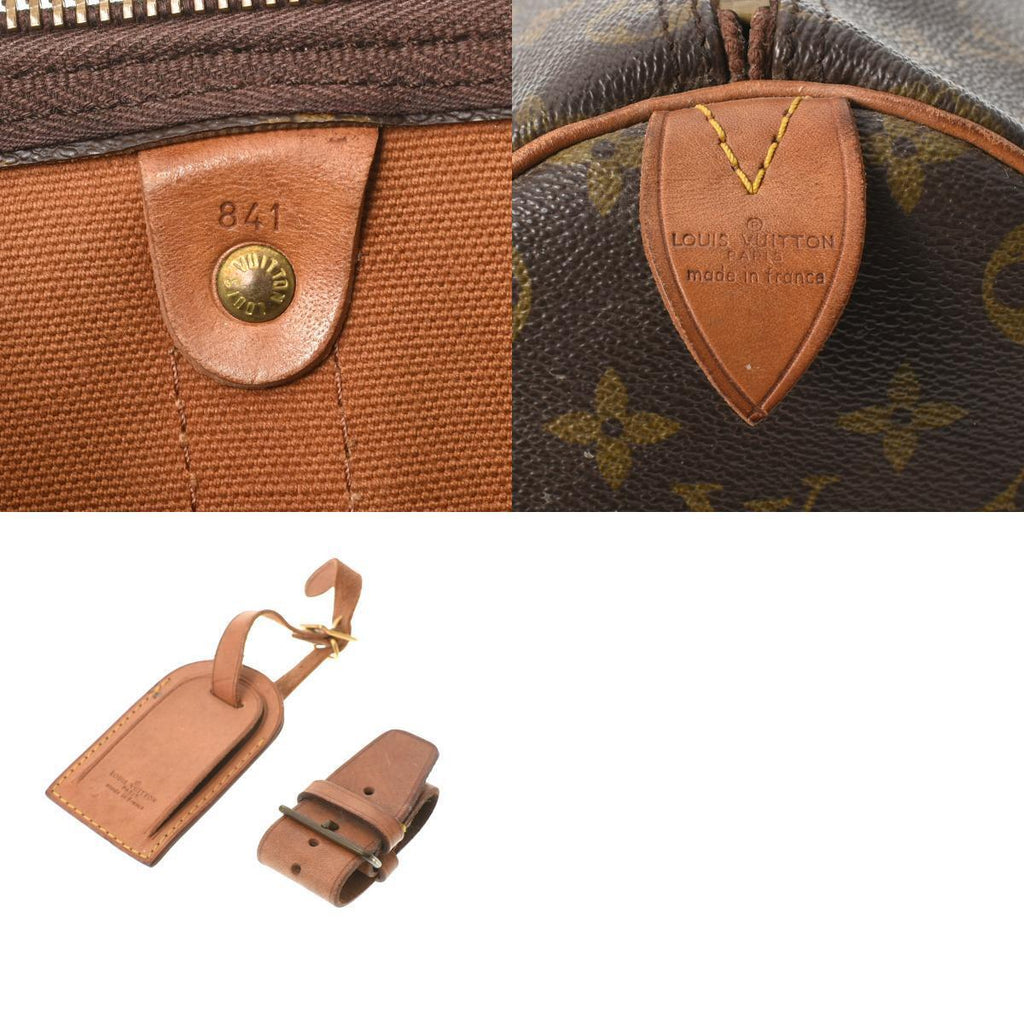 Louis Vuitton Brown Canvas Keepall 50 travel bag