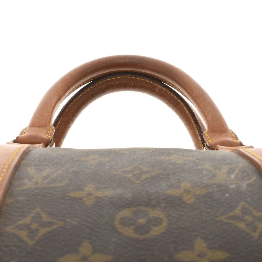 Louis Vuitton Brown Canvas Keepall 50 travel bag