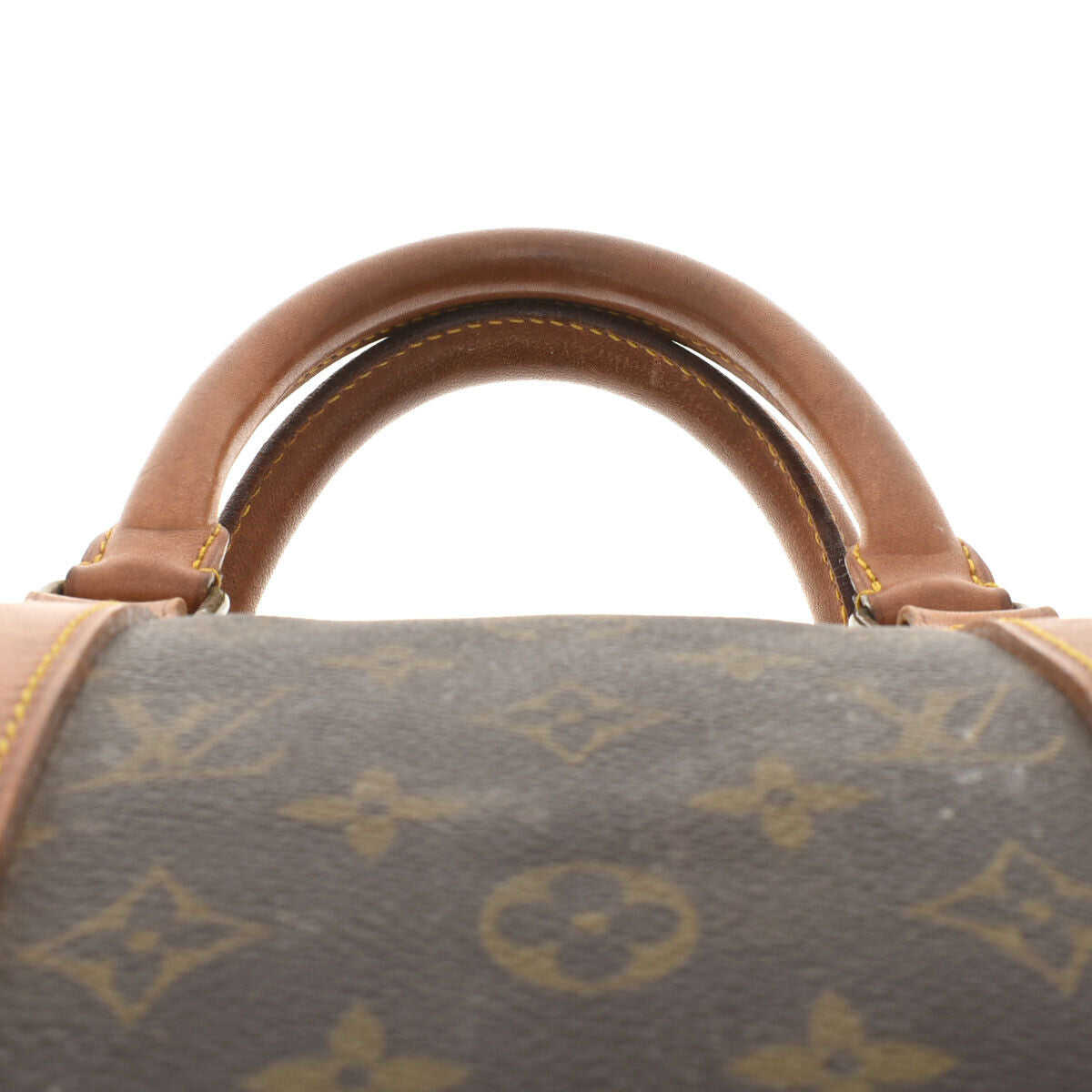 Louis Vuitton Brown Canvas Keepall 50 travel bag