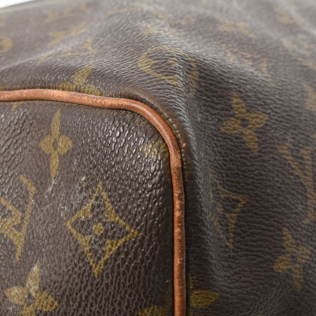 Louis Vuitton Brown Canvas Keepall 50 travel bag