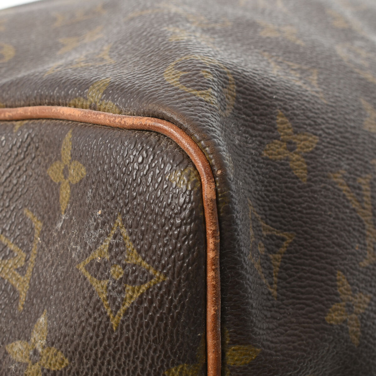 Louis Vuitton Brown Canvas Keepall 50 travel bag