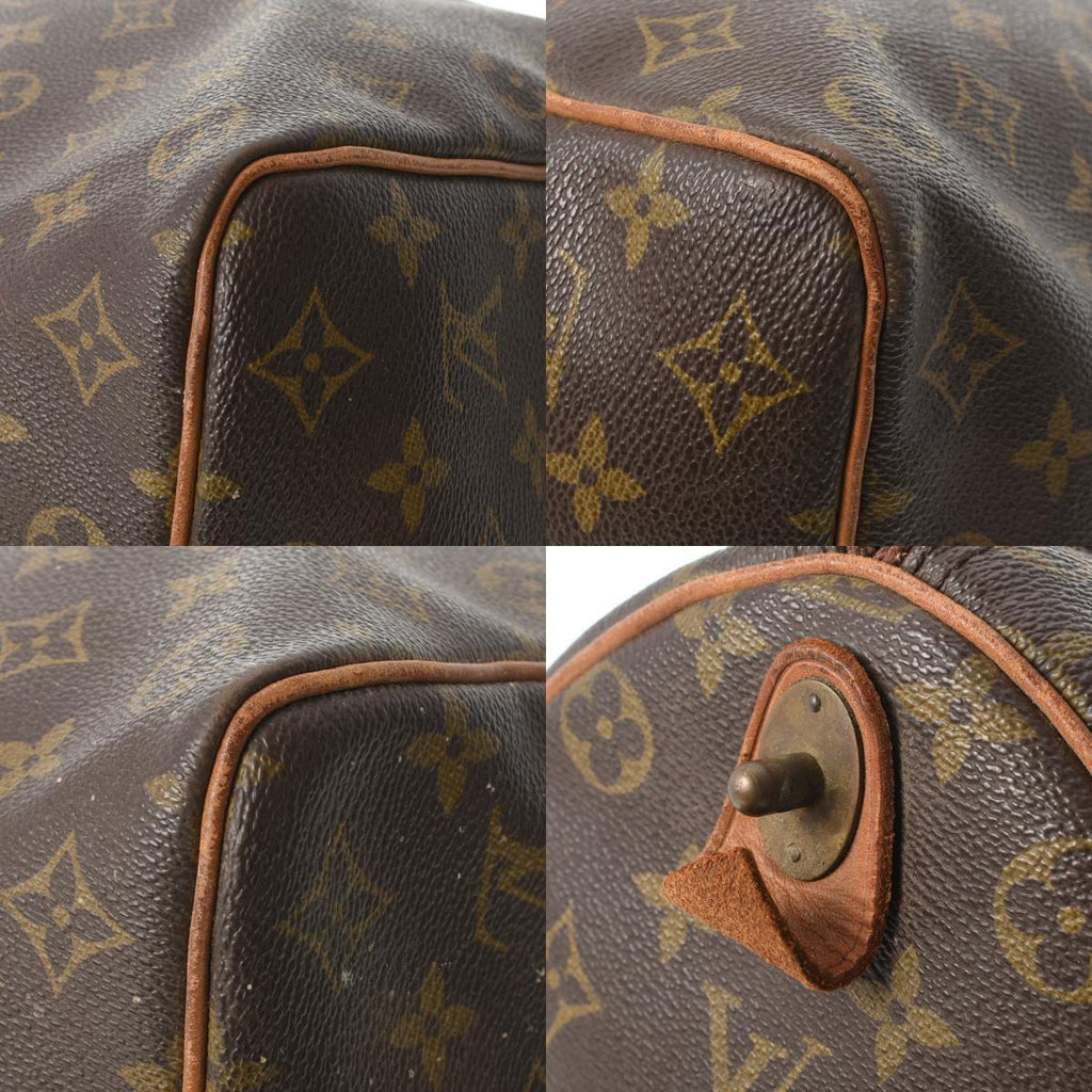 Louis Vuitton Brown Canvas Keepall 50 travel bag