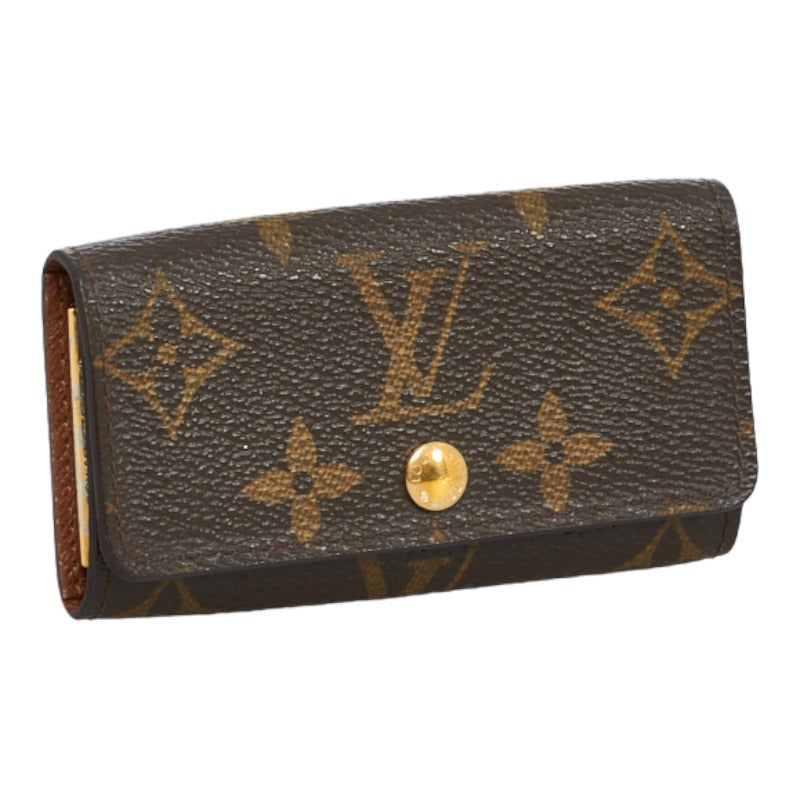 Louis Vuitton Monogram M62631 Keycase PVC/Leather Brown