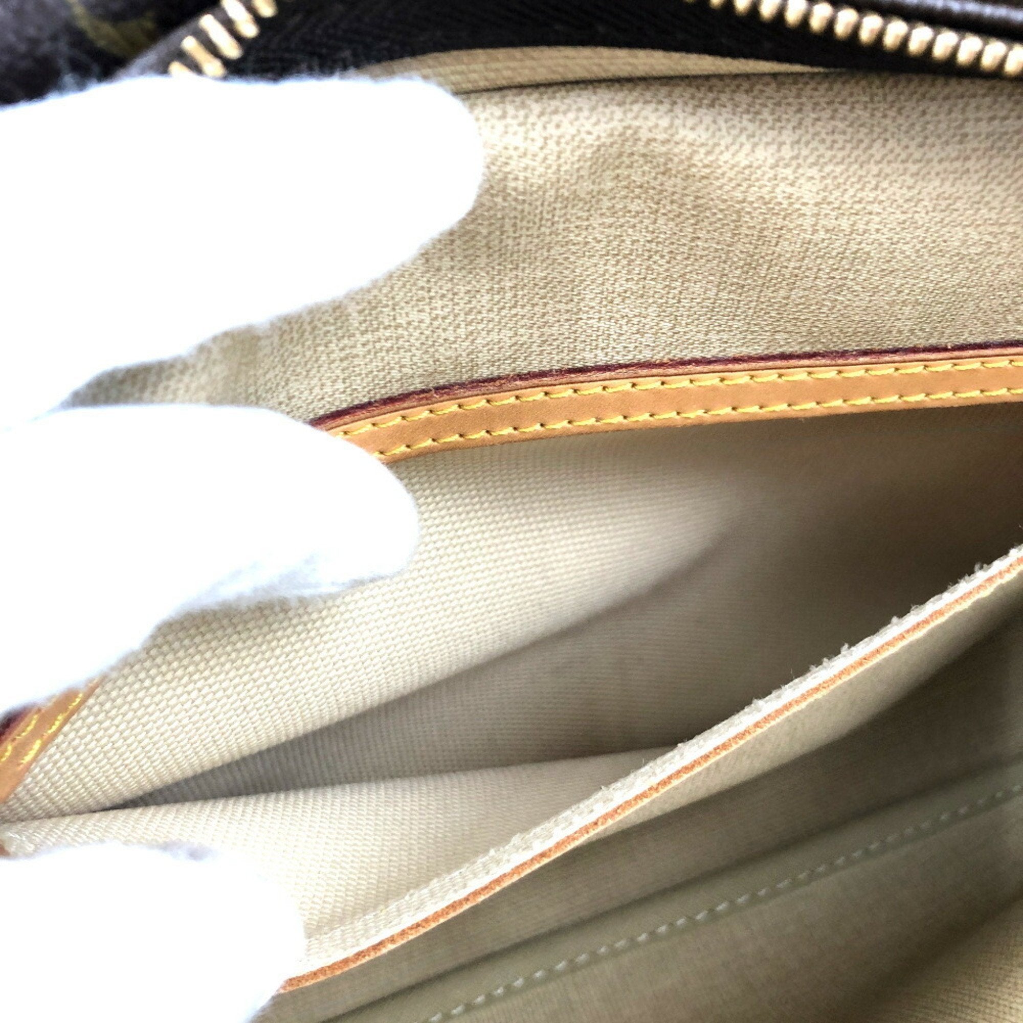 Louis Vuitton Brown Canvas Reporter shoulder bag