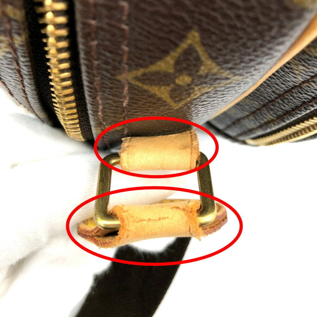 Louis Vuitton Brown Canvas Reporter shoulder bag
