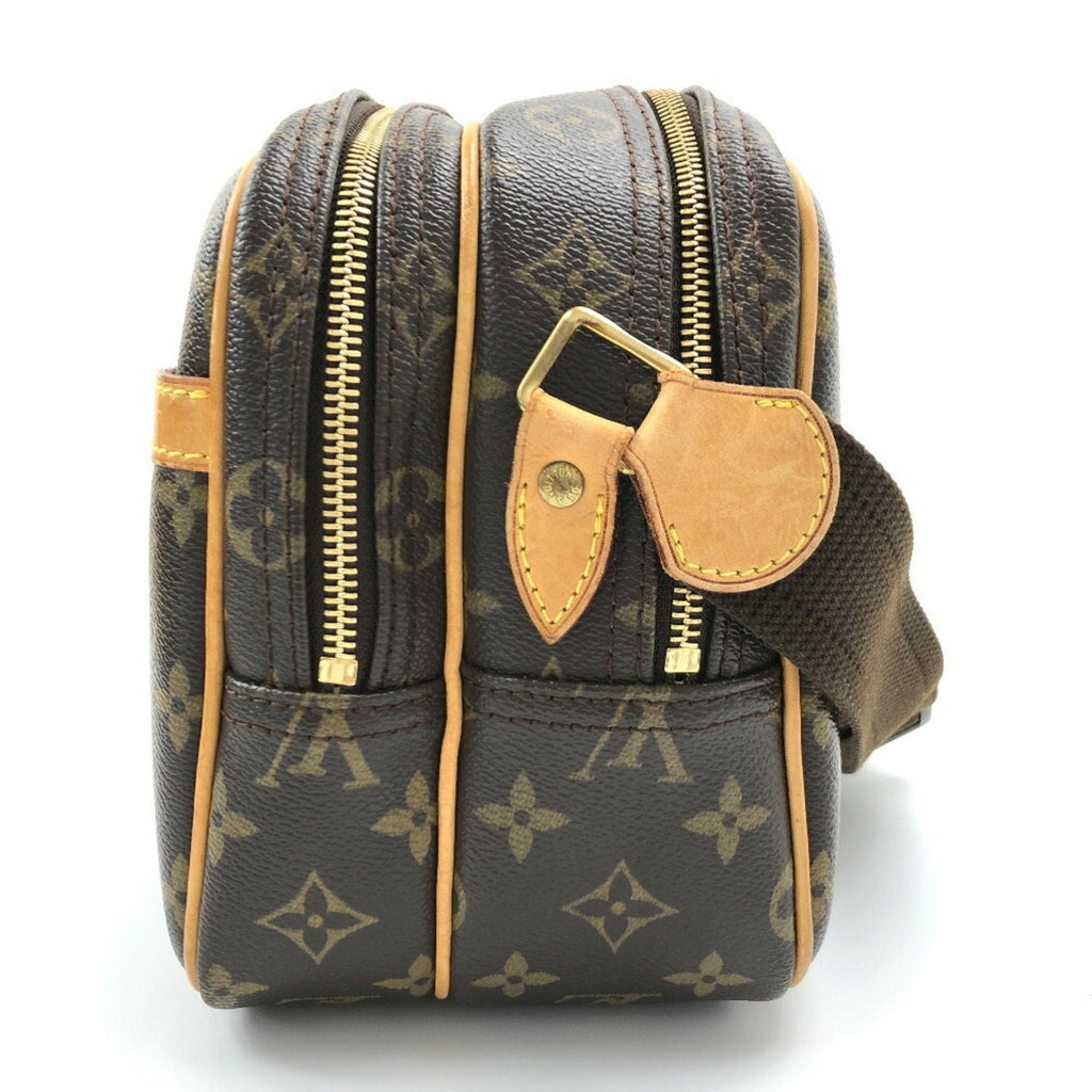Louis Vuitton Brown Canvas Reporter shoulder bag