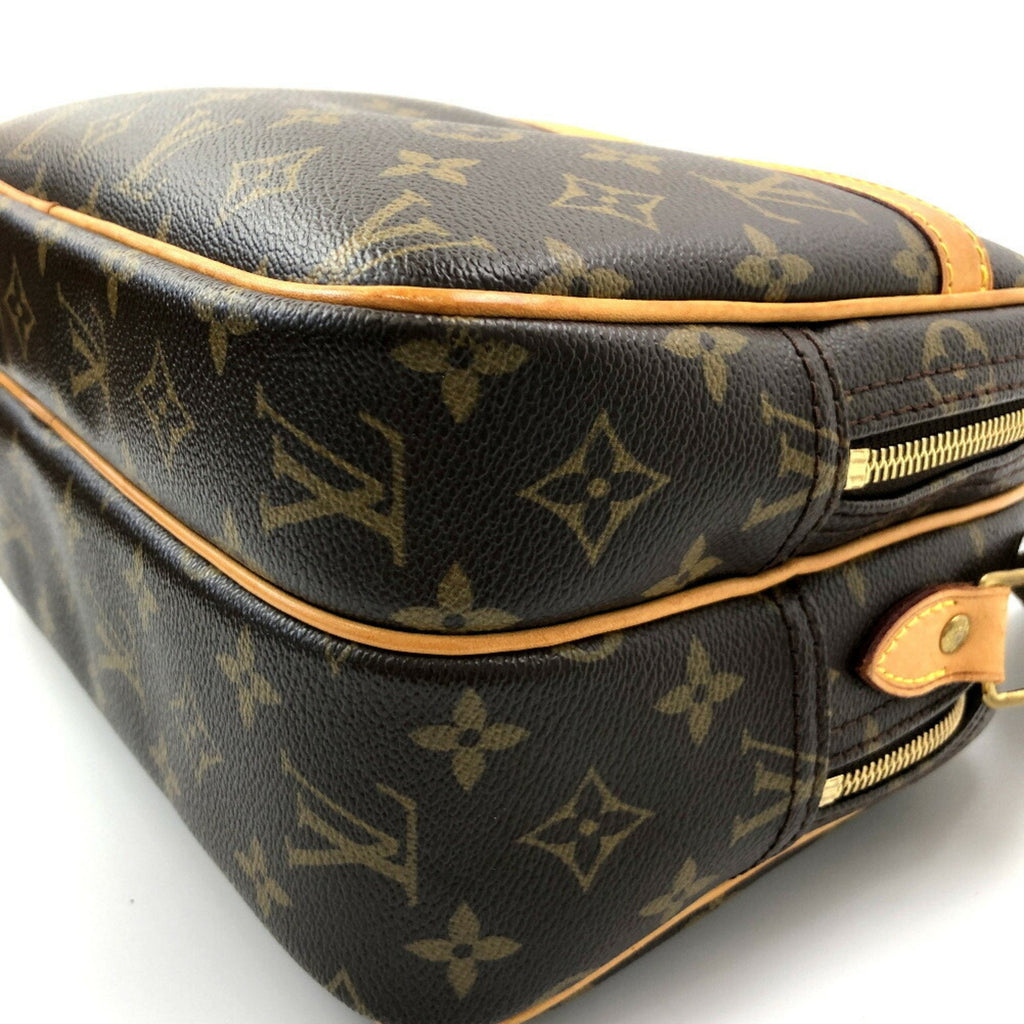 Louis Vuitton Brown Canvas Reporter shoulder bag