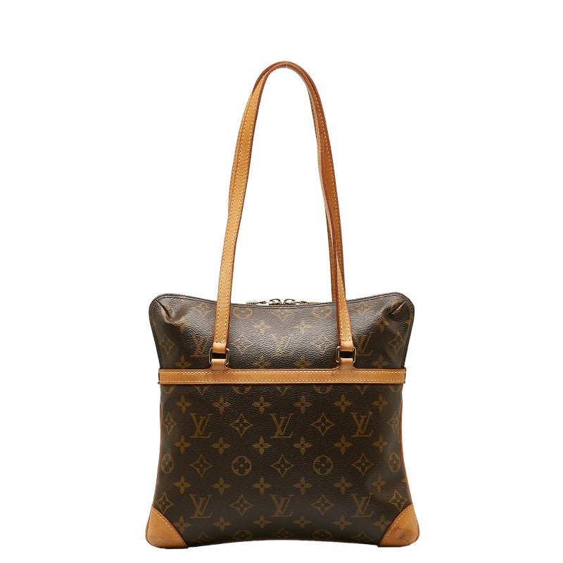 Louis Vuitton Monogram M51141 Shoulder Bag PVC/Leather Brown