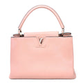 Louis Vuitton Pink Leather Capucines handbag bag
