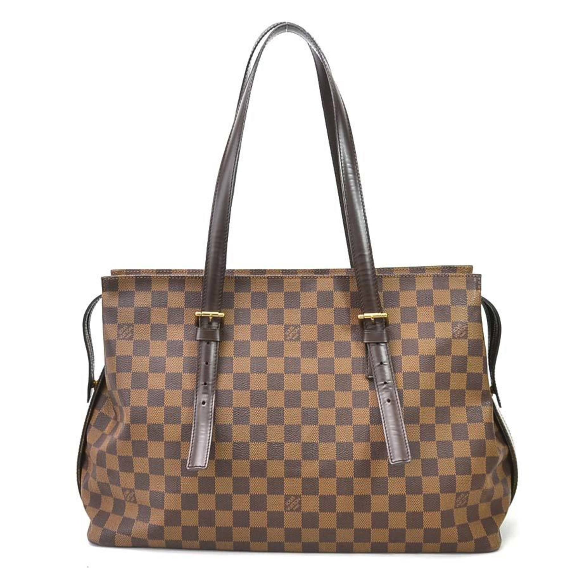 Louis Vuitton Brown Canvas Chelsea shopper bag