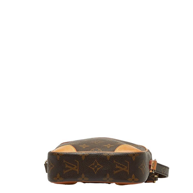 Louis Vuitton Monogram Danube Slipper Shoulder Bag M45266 Brown PVC Leather  Louis Vuitton