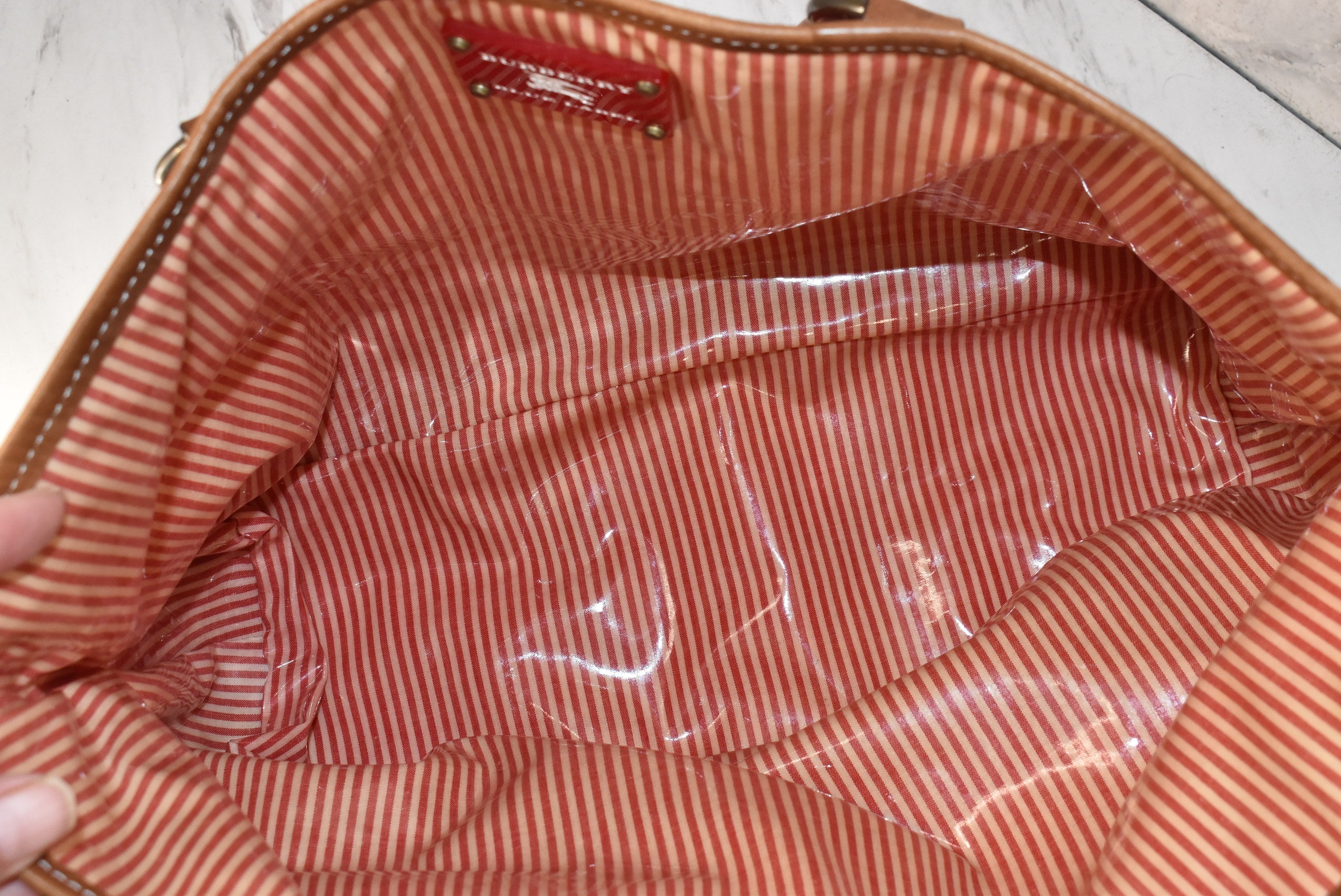 Handbag By Burberry  Size: Large