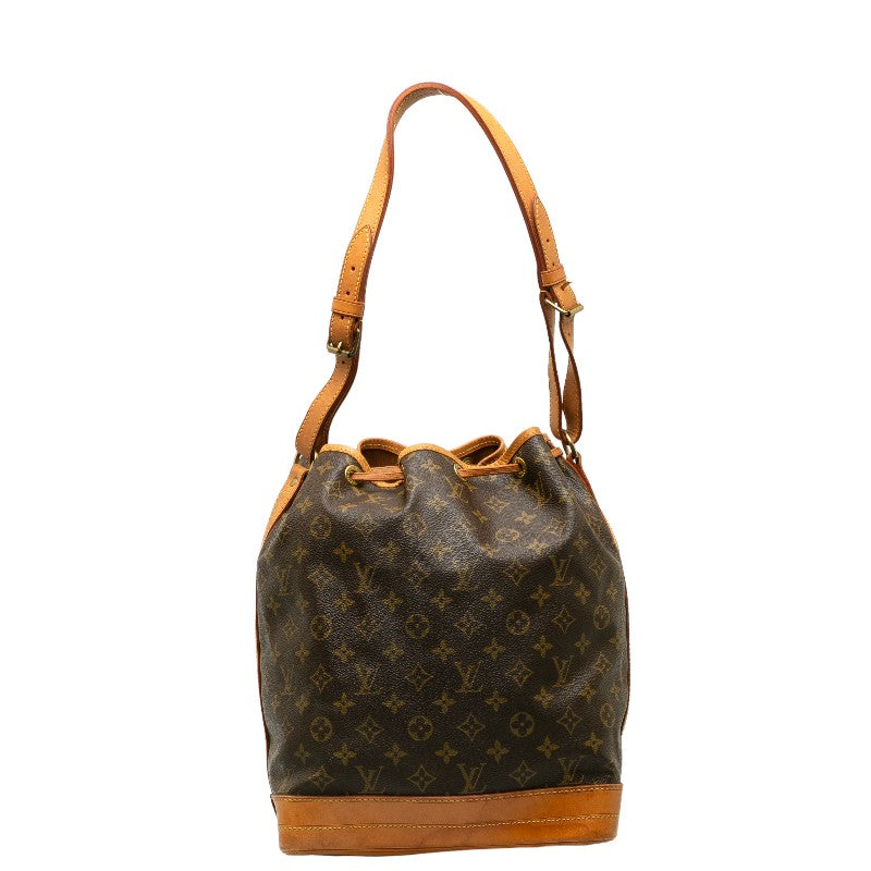 Louis Vuitton Monogram M42224 Shoulder Bag PVC/Leather Brown