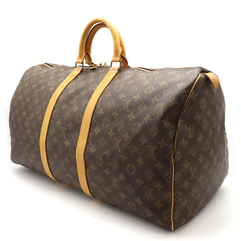 Louis Vuitton Monogram Keipol 55 Boston Bag Travel Bag M41424