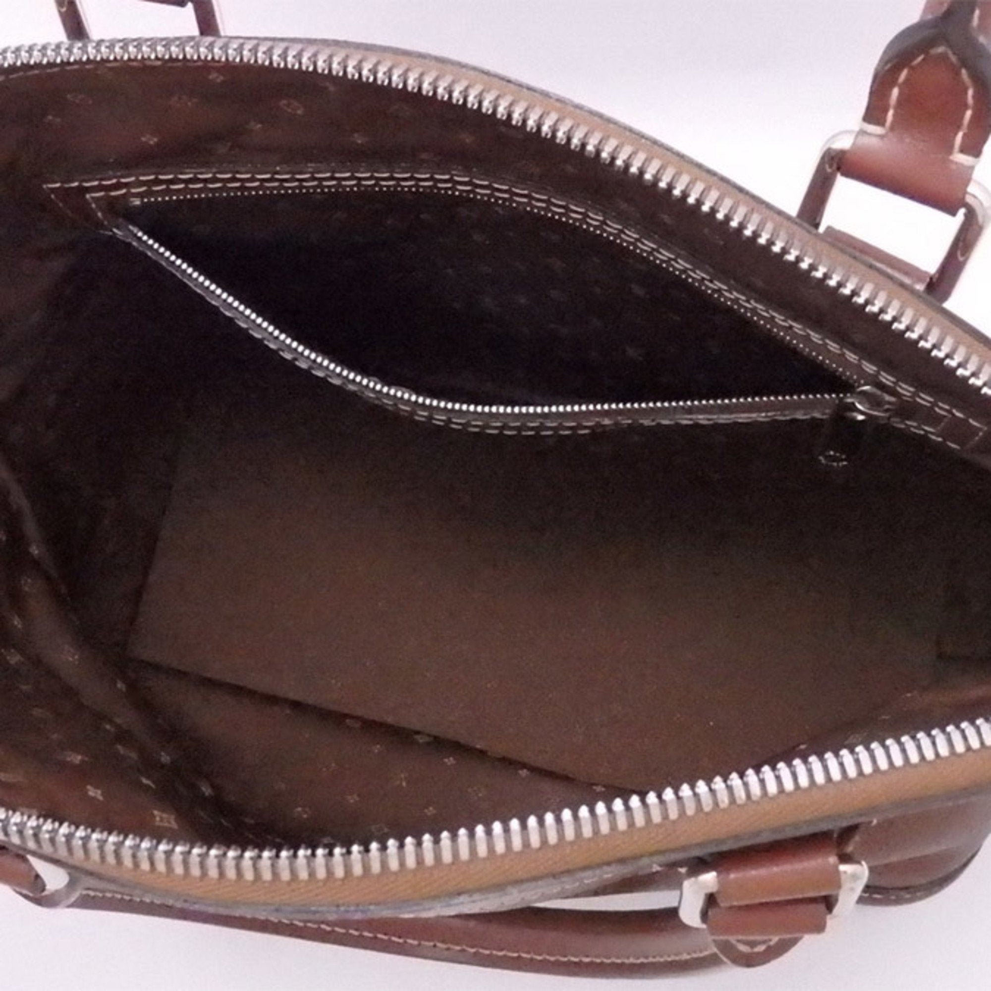 Louis Vuitton Brown Exotic leathers Suhali handbag bag