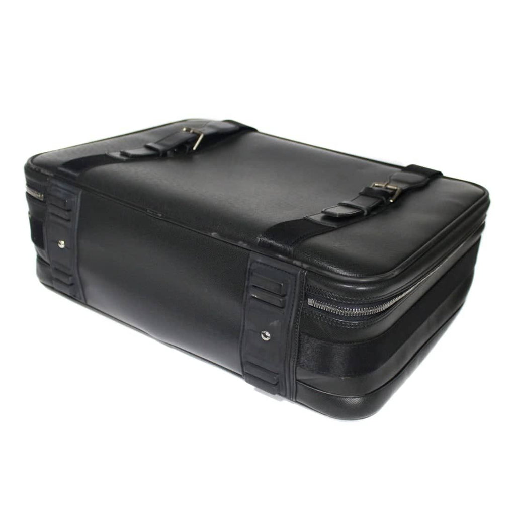 Louis Vuitton Black Leather Satellite travel bag