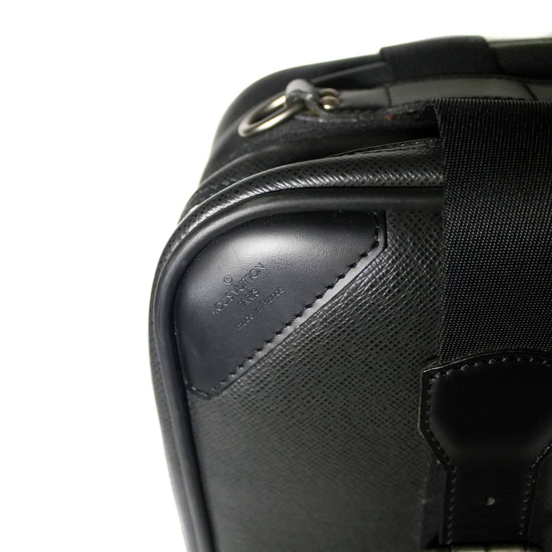 Louis Vuitton Black Leather Satellite travel bag