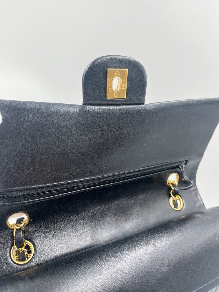Chanel Classic Double Flap Bag with 24k gold plated hardware
