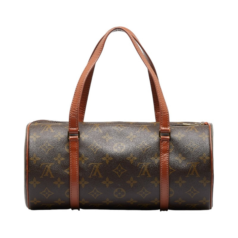 Louis Vuitton Monogram Papillon 30 (Old) Handbag M51385 Brown PVC Leather  Louis Vuitton
