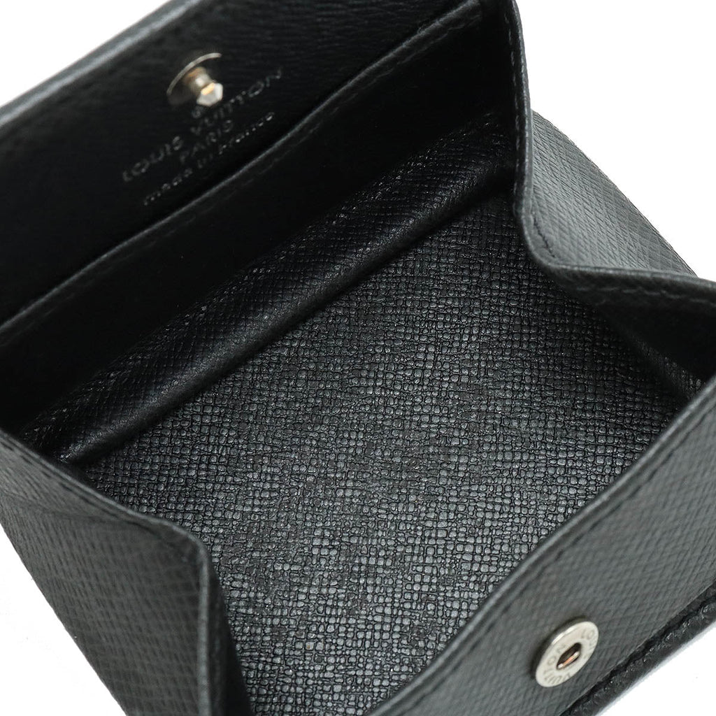 Louis Vuitton Louis Vuitton Tyga Portmoney Bovatt Coincase Black Black M30382