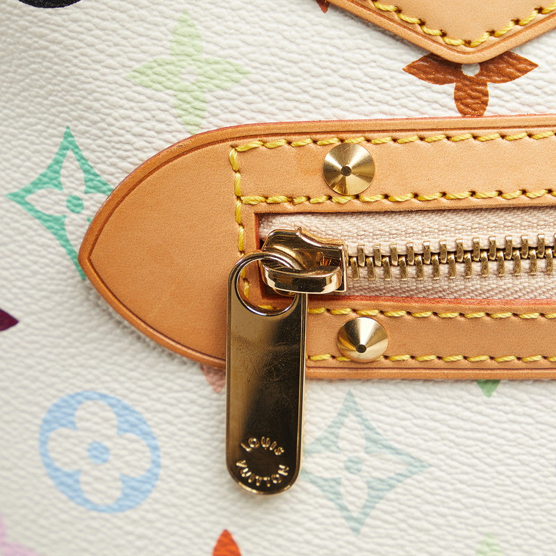 Louis Vuitton Multicolor Alma Handbag M92647 Bronze White PVC Leather  Louis Vuitton