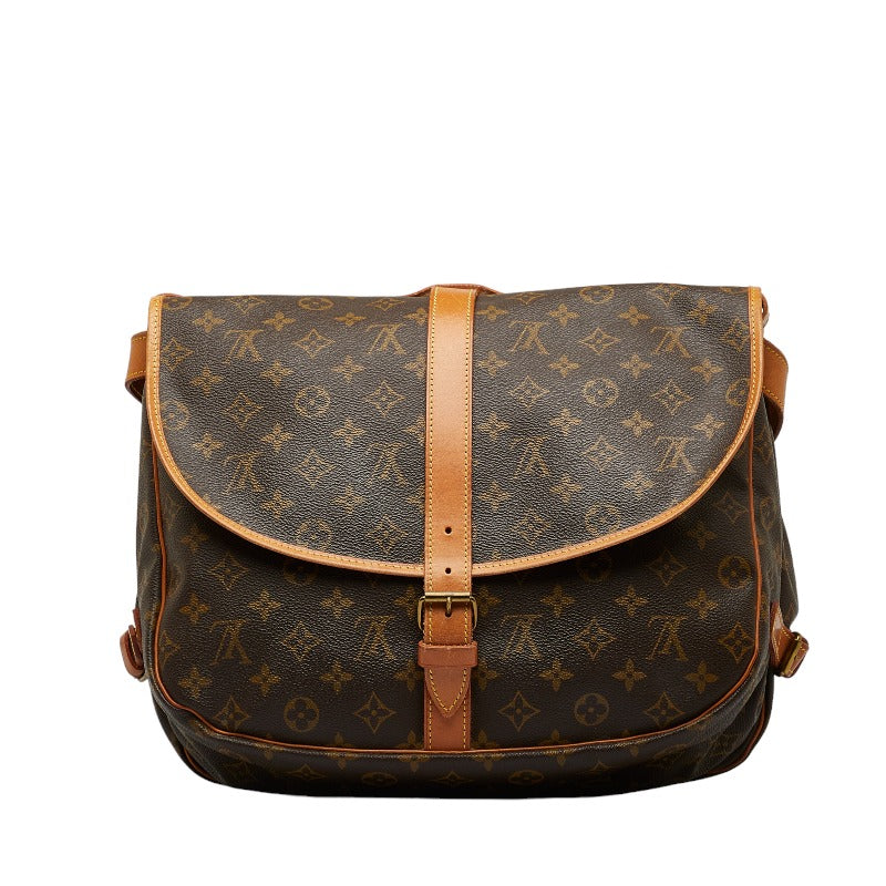 Louis Vuitton Monogram Summour 35 Sliding Shoulder Bag M42254 Brown PVC Leather  Louis Vuitton