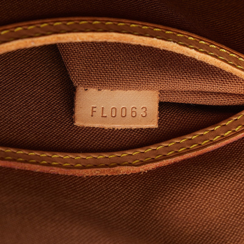 Louis Vuitton Monogram Alma Handbag M53151 Brown PVC Leather  Louis Vuitton