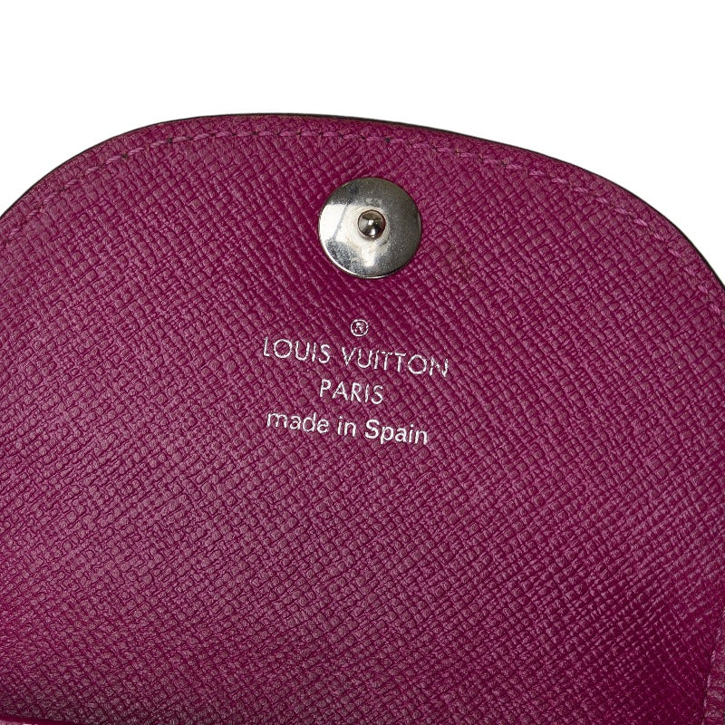 Louis Vuitton Epic Port Monet Acordeon Coin Case M6657K Cassis Pearl Leather  Louis Vuitton