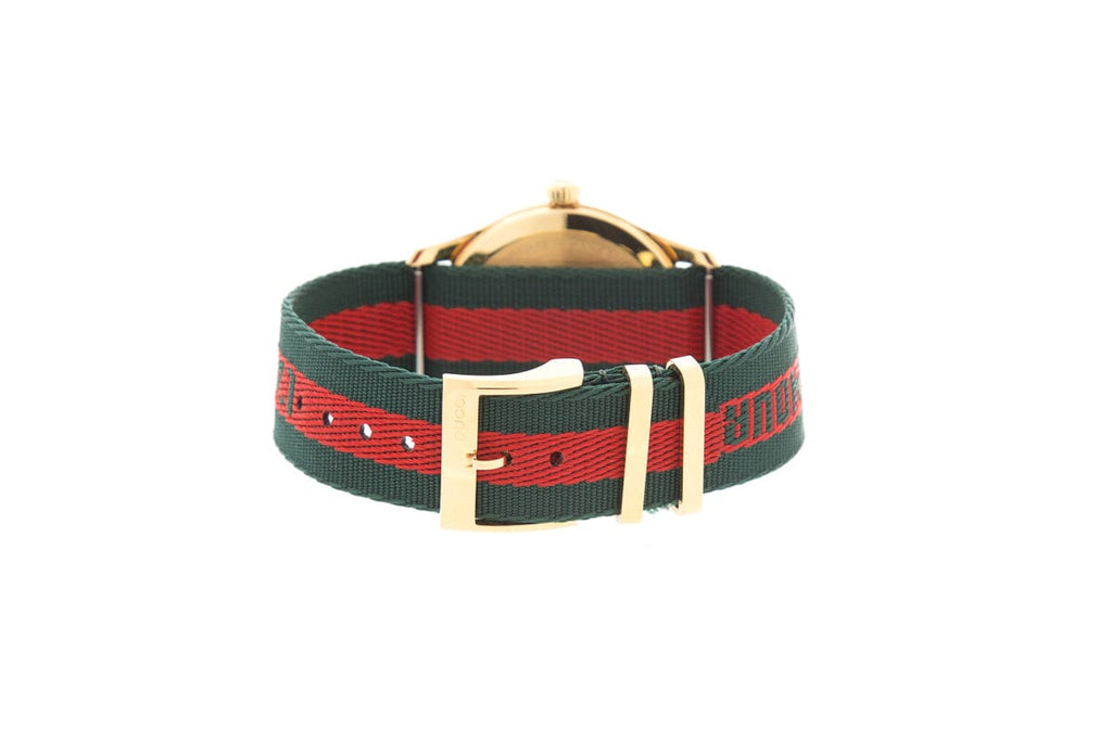 Gucci Red & Green G-Timeless 38 MM Watch