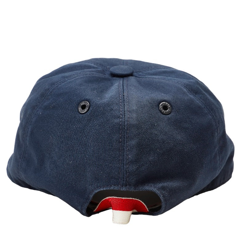 Louis Vuitton Tricolor Damière LV Logo Cap Casket M78543 Navi Cotton Men Louis Vuitton