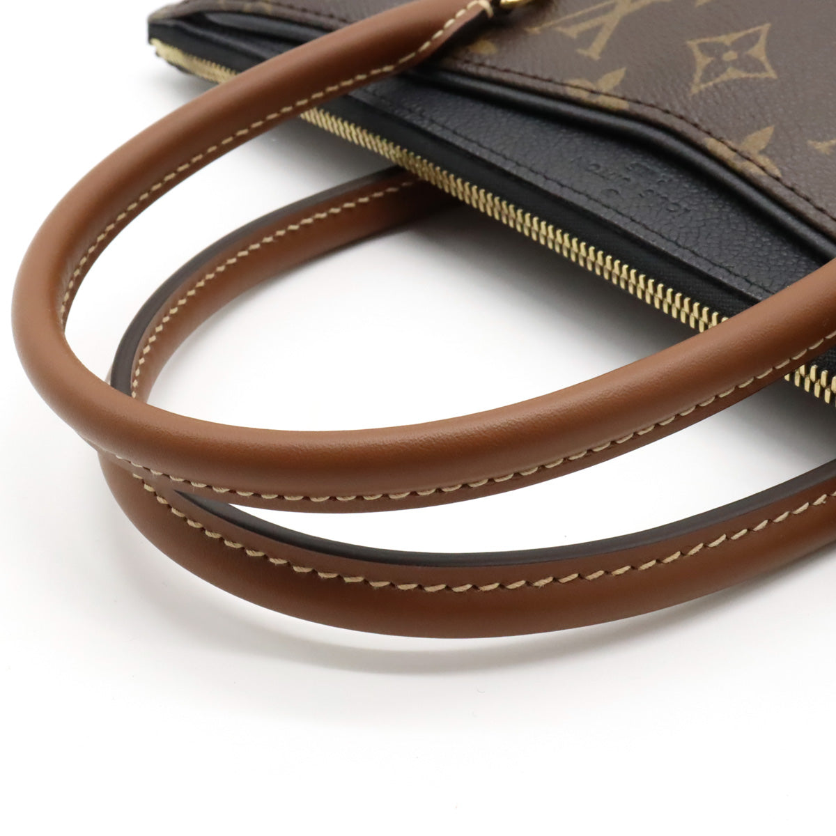 LOUIS VUITTON Louis Vuitton Monogram Palas Handbag 2WAY Semi-sholder Shoulder Shoulder Noir Black M41064
