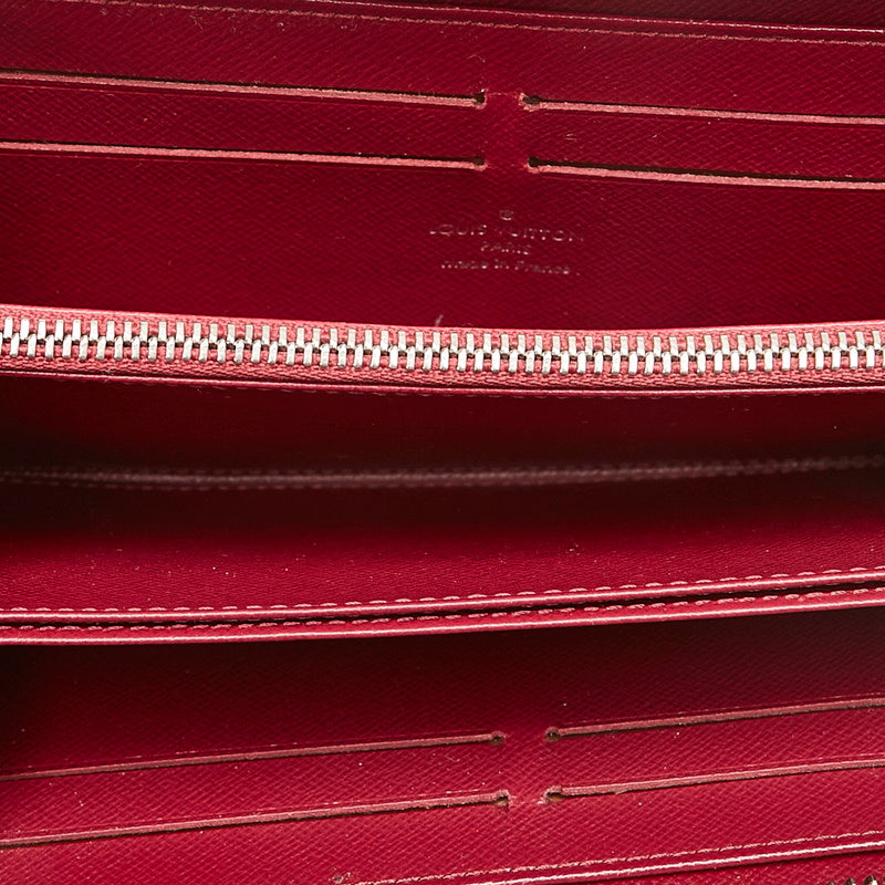 Louis Vuitton Epic Zippie Wallet Round  Long Wallet M60305 Fushia Pearl Leather  Louis Vuitton