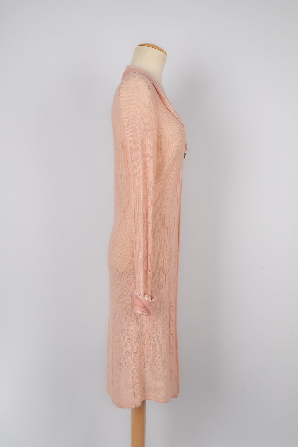 Long gilet en cachemire Dior