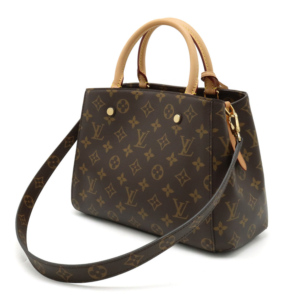 Louis Vuitton Monograms Montane BB Handbags 2WAY Semi-Shellder M41055