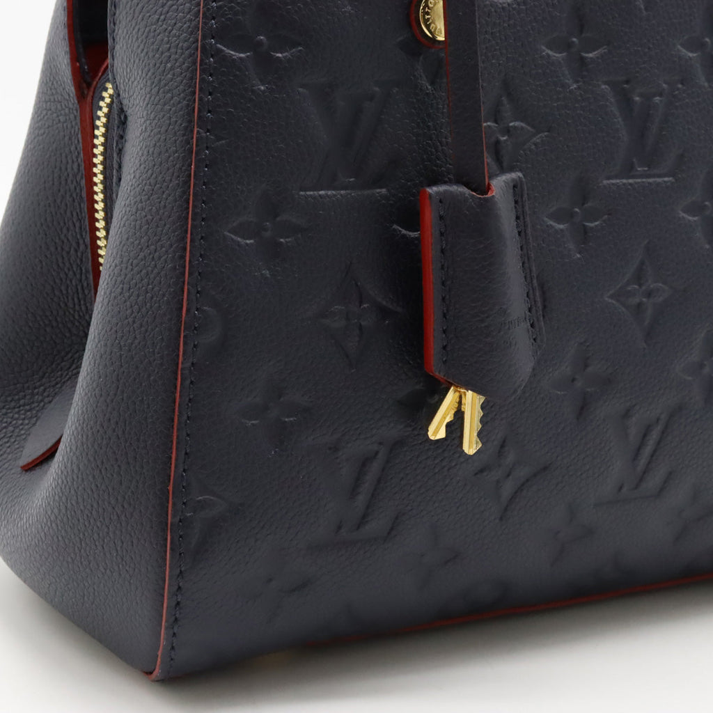 LOUIS VUITTON LOUIS VUITTON Monograms Monograms Monograms Montaigne BB Handbags 2WAY Sliding Shoulder Marine Rouge M42747