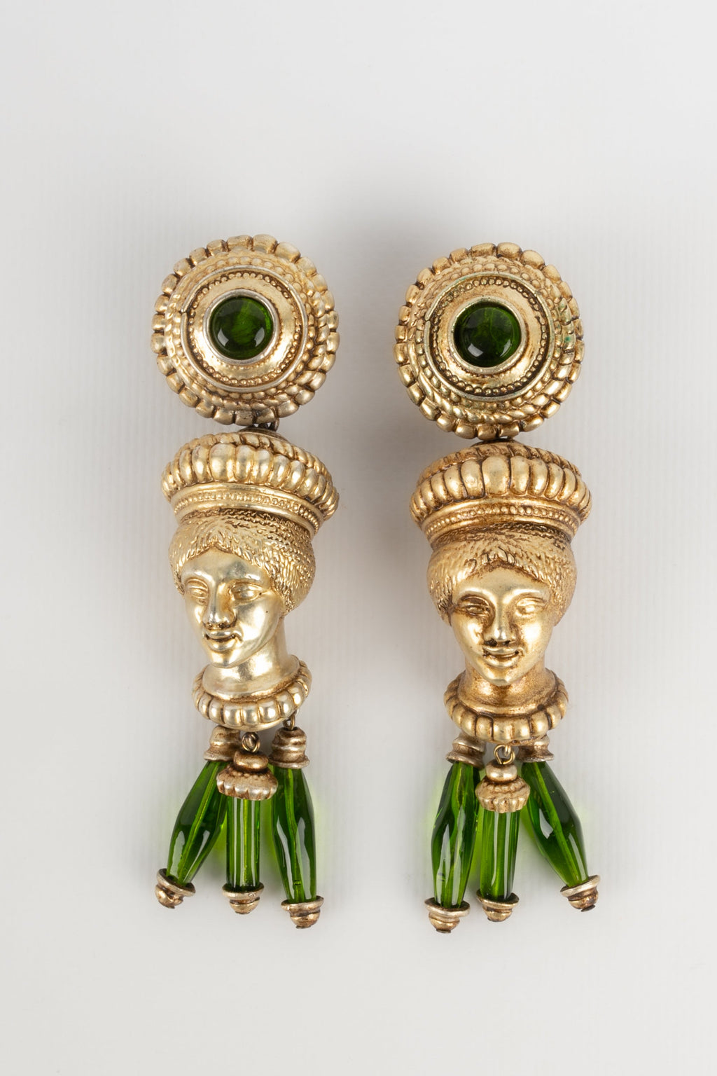 Boucles d'oreilles Christian Dior Haute Couture