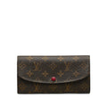 Louis Vuitton Monogram Portfolio — Emily Long Wallet M60697 Fushai Brown PVC Leather  Louis Vuitton