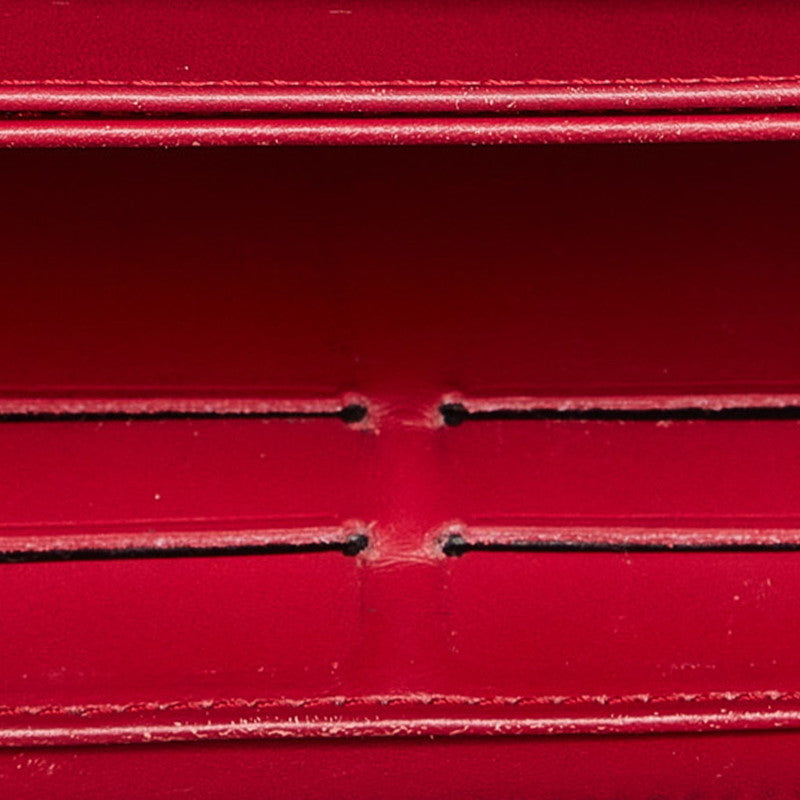 Louis Vuitton Sweet Monograms Verney Zippy Wallet Roundfashner Long Wallet M90123 Rose Andy Red Patent Leather  Louis Vuitton