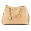 Prada Cammeo Saffiano Leather Medium Lux Tote Bag (Pre Owned)