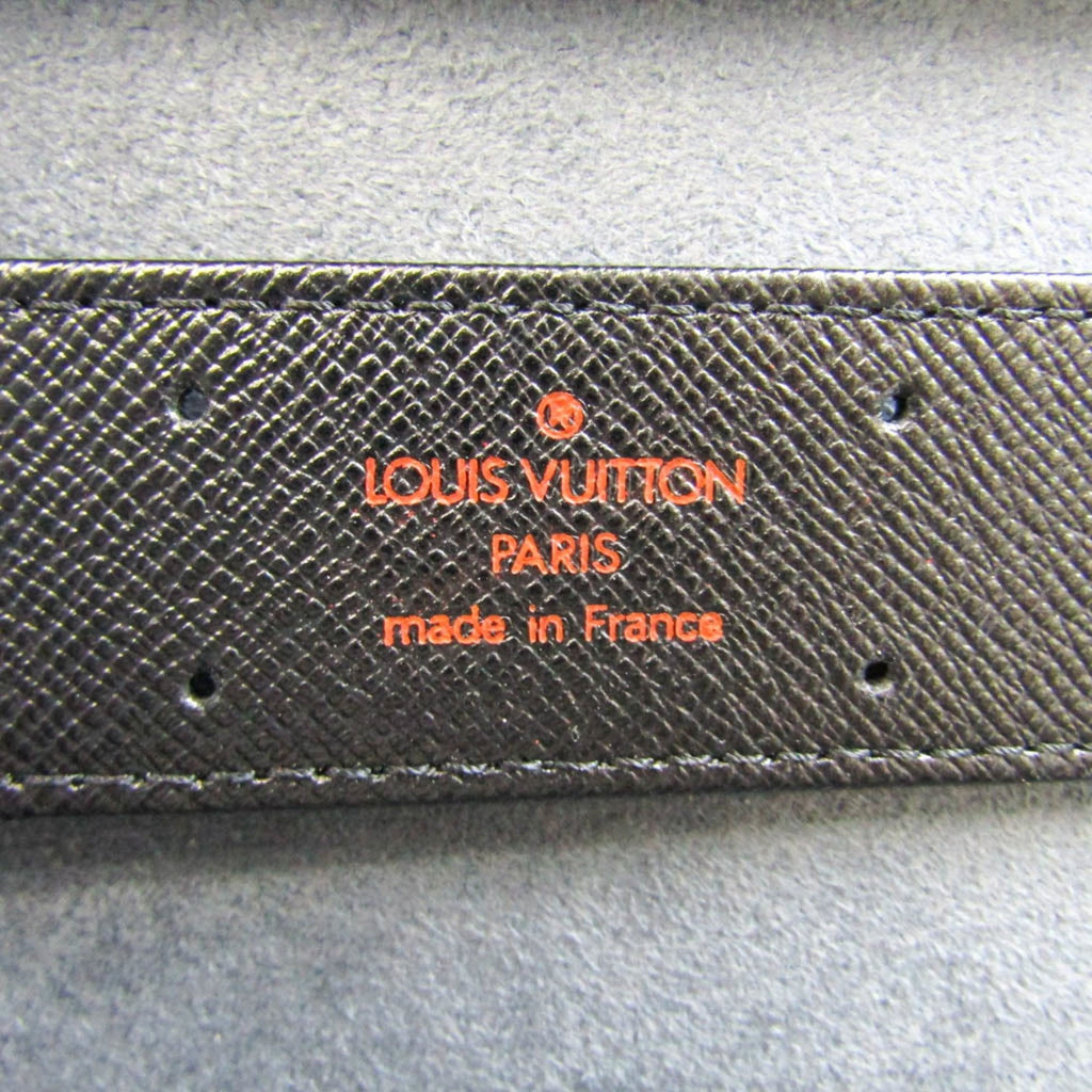 Louis Vuitton Black Leather Monte Carlo clutch bag